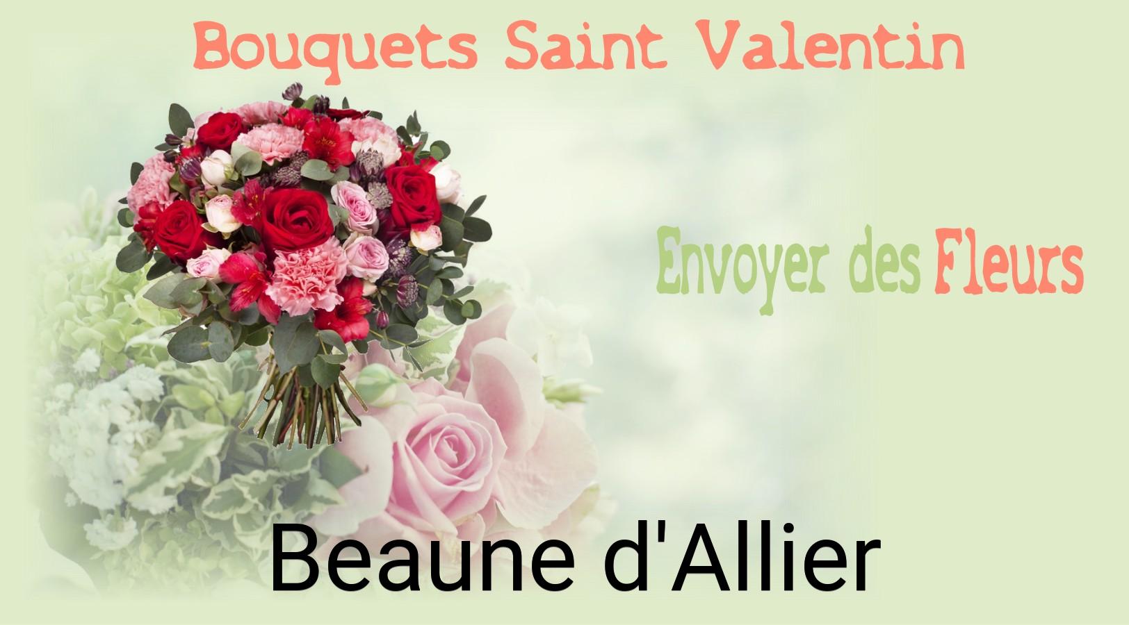 Roses de Saint-Valentin livrées à Beaune-d'Allier